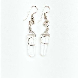 Crystal Quartz Earrings